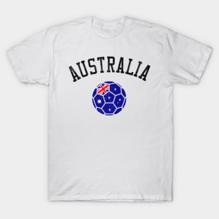 Australia Soccer Team Heritage Flag T-Shirt